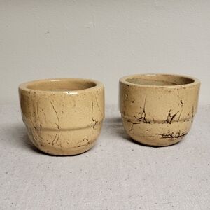 Rustic Pottery Planters
